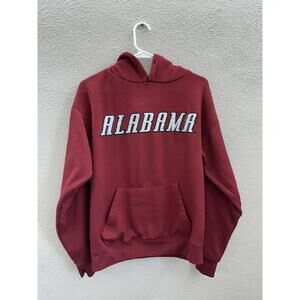 OVB Old Varsity Brand Womens Sweatshirt Size Unk Alabama University Hooded Red